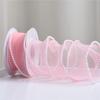 Fishtail Yarn Ribbon Bouquet Packaging Material Rainbow Color Lace Tail Yarn Ribbon Wave Chiffon Yarn Gift Strap