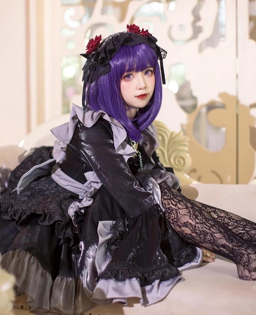 Αγαπημένη μου Cosplay Στολή Καμαριέρας Kitagawa Marin Cosplay Στολή Καμαριέρας Kuroe Shizuku Περούκα Καμαριέρας Shizuku όχι [NOKIJP] Στολισμός (Έκδοση Kuroe, περιλαμβάνεται, M)