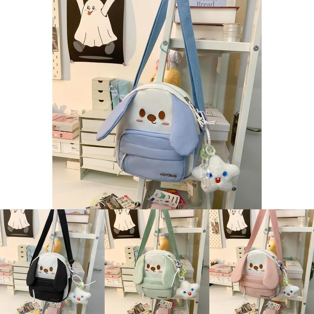 Nylon Crossbody Bag With Strap For Kids Lightweight Daily Use Characters Included)**