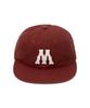 TAKEASY Vintage Applikations-Logo-Kappe (rot)