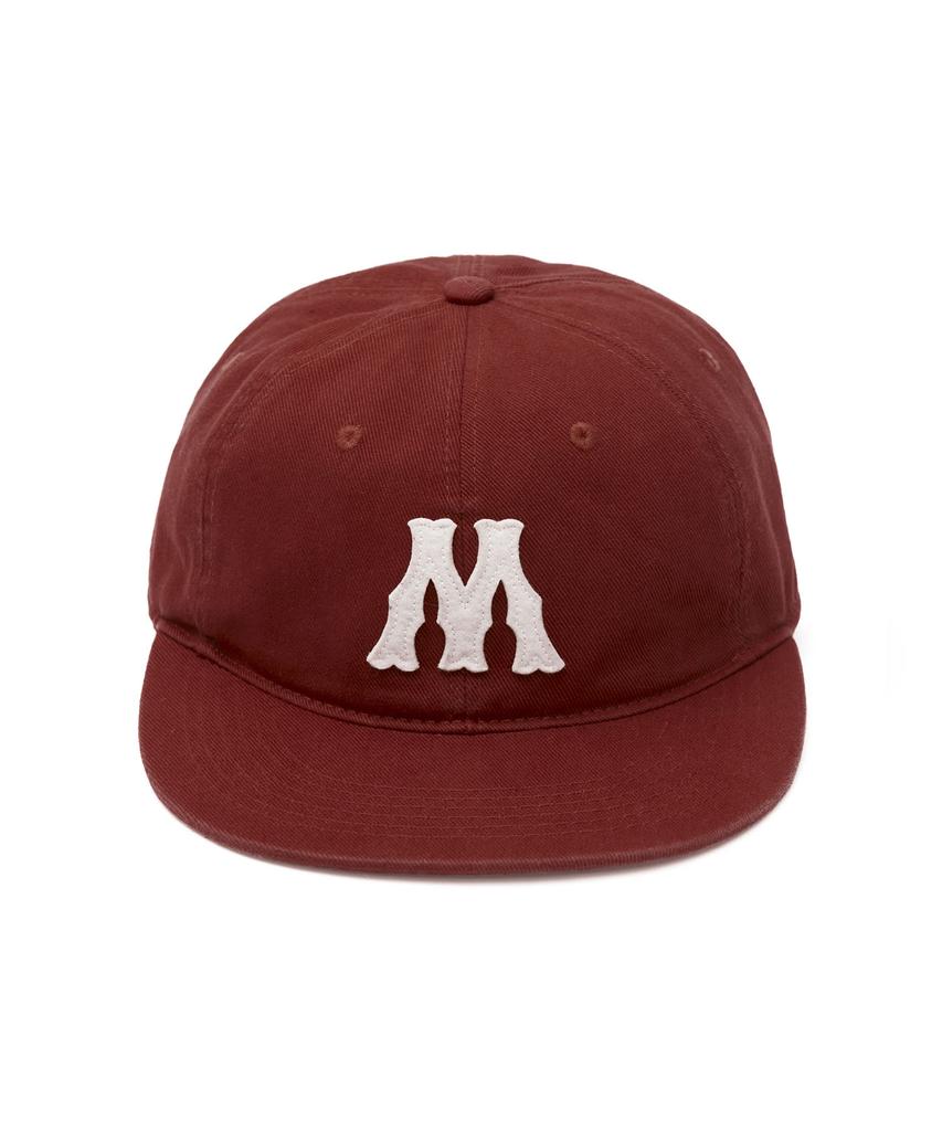 TAKEASY Vintage Applikations-Logo-Kappe (rot)