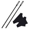 Flute Cleaning Rod and Swab Set with Cloth - Musical Instrument Accessories