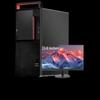 Lenovo KaiTian M630Z Business Desktop PC with 23.8-inch Monitor (CN Version)