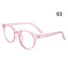 Portable Glasses Protection Online Classes Anti-blue Light Round Eyeglasses Kids Glasses Ultra Light Frame