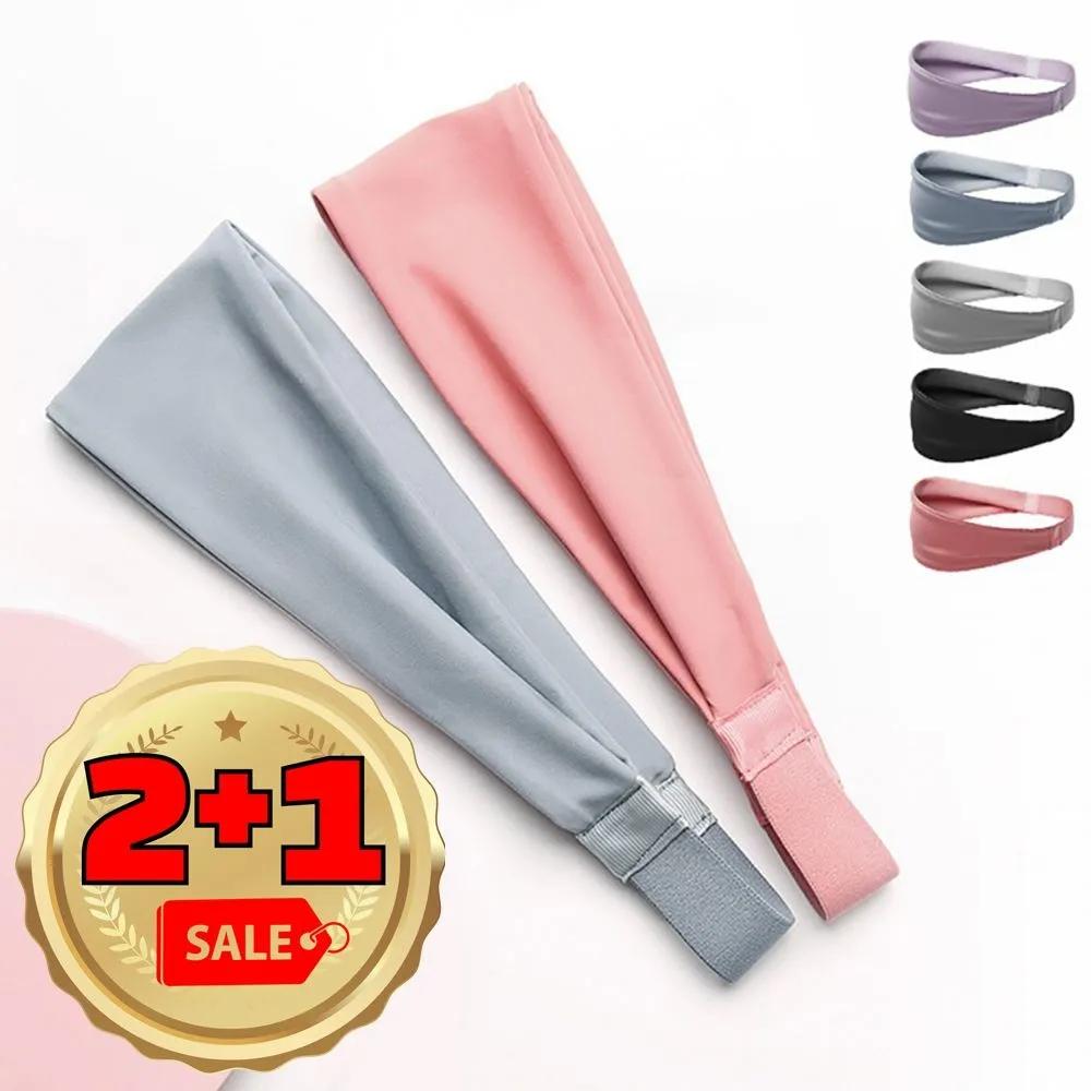 Hairband sports hairband hiking exercise tennis running hairband headband forehead sweat Band_Purple