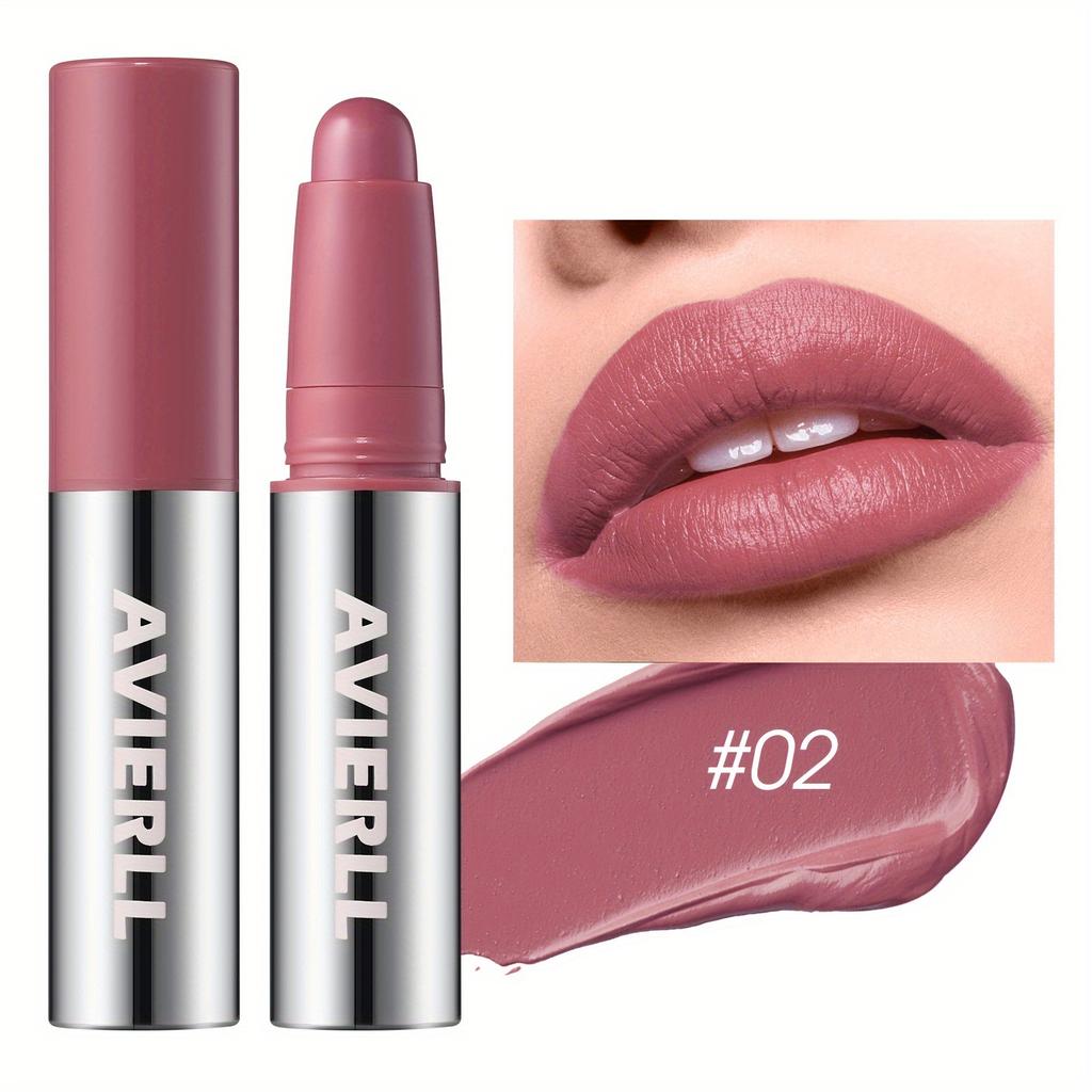 6 Colors Matte Lipstick Waterproof Velvet Nude Lipsticks Stick Smooth Red Brown Lip Pigments Long Lasting Lip Gloss Lips Makeup