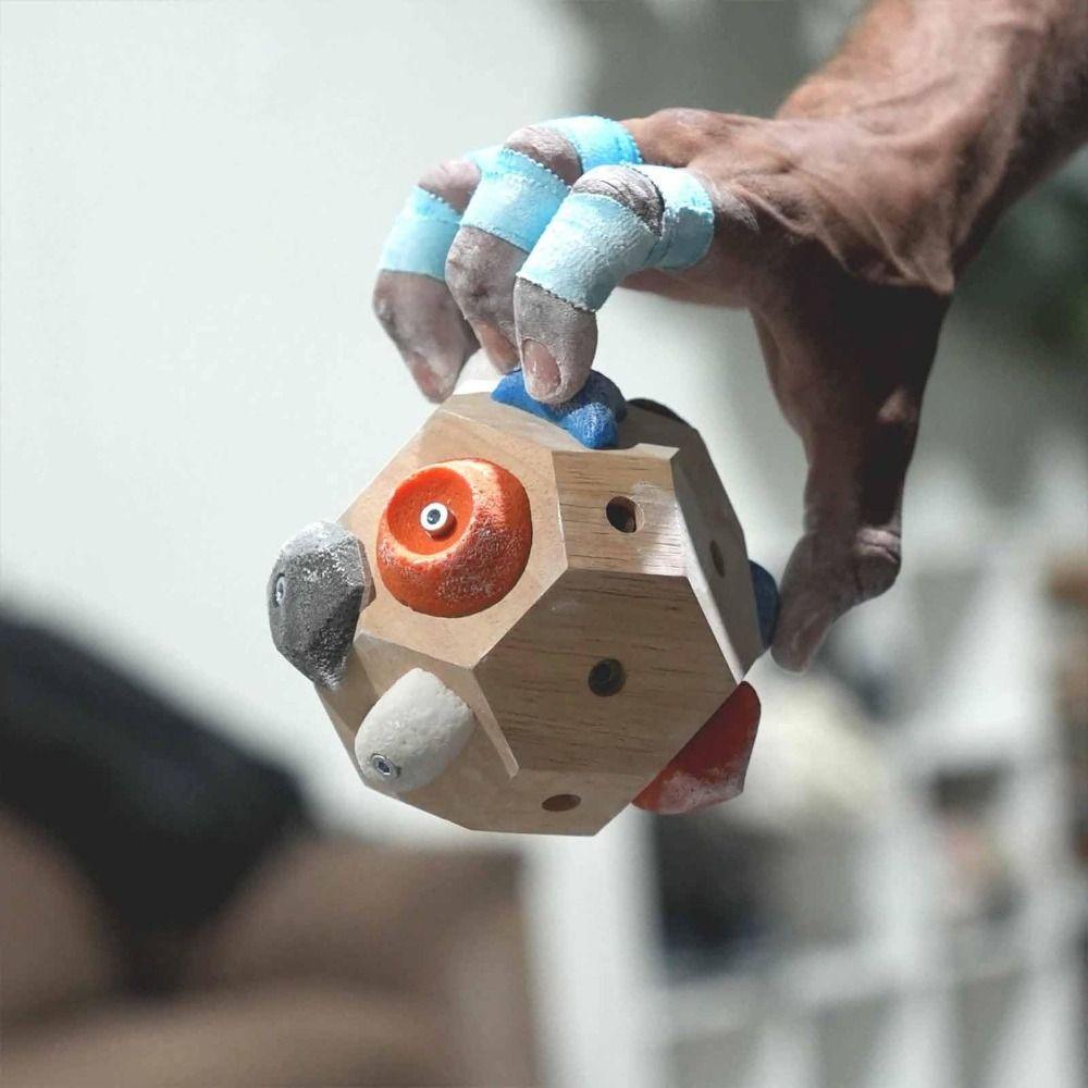 Finger Strength Training Climbing Holds Stones 3D Rock Climbing Ball  For Climbing Lover