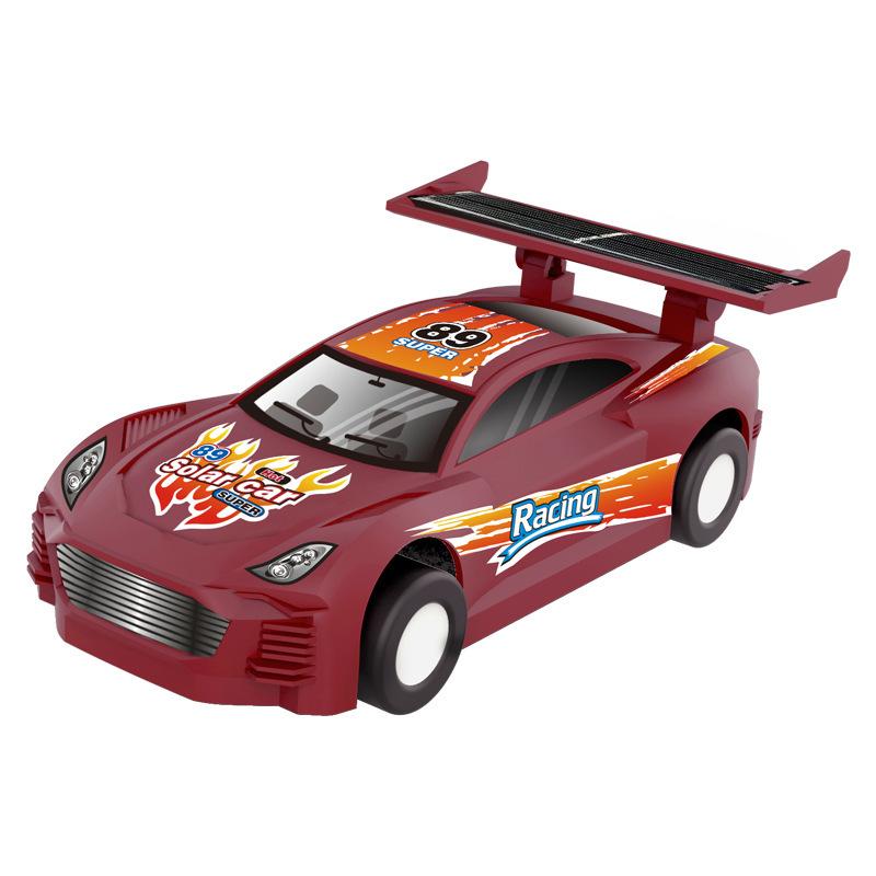 Solar Electric Mechanical Dog STEM DIY Educational Robot Toy Dual Power Mode