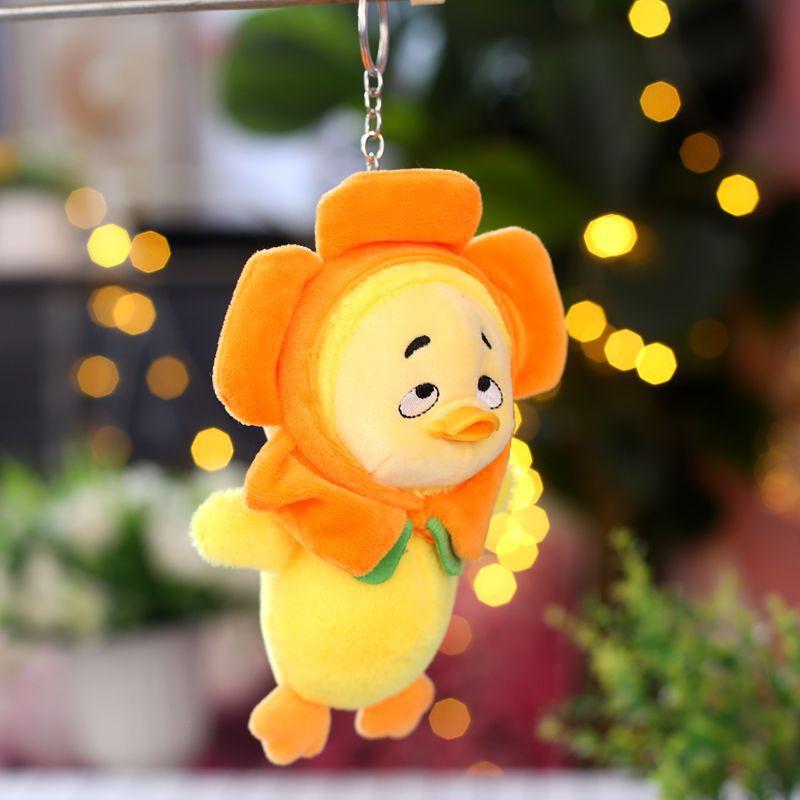 Creative Cartoon Annoying Duck To Work So Annoying Duck Plush Toy Doll Pendant Little Duck Bag Hanging Decoration