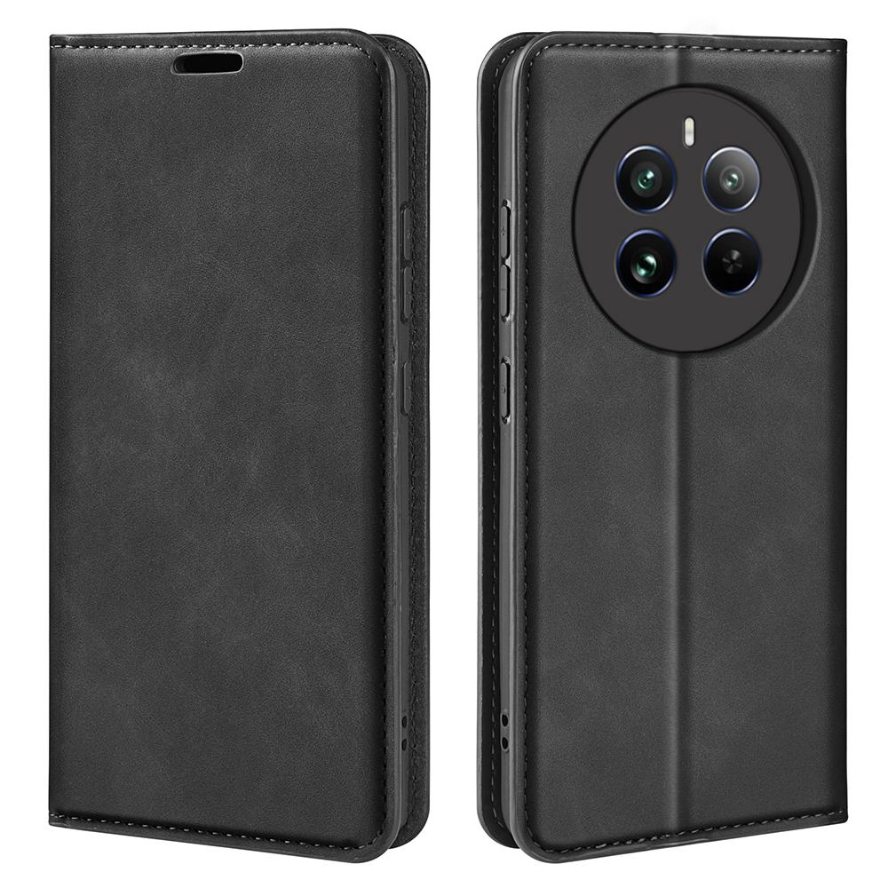 For Realme 12 4G/12+ 5G Case Wallet PU Leather Stand Phone Cover Magnetic Auto Closing