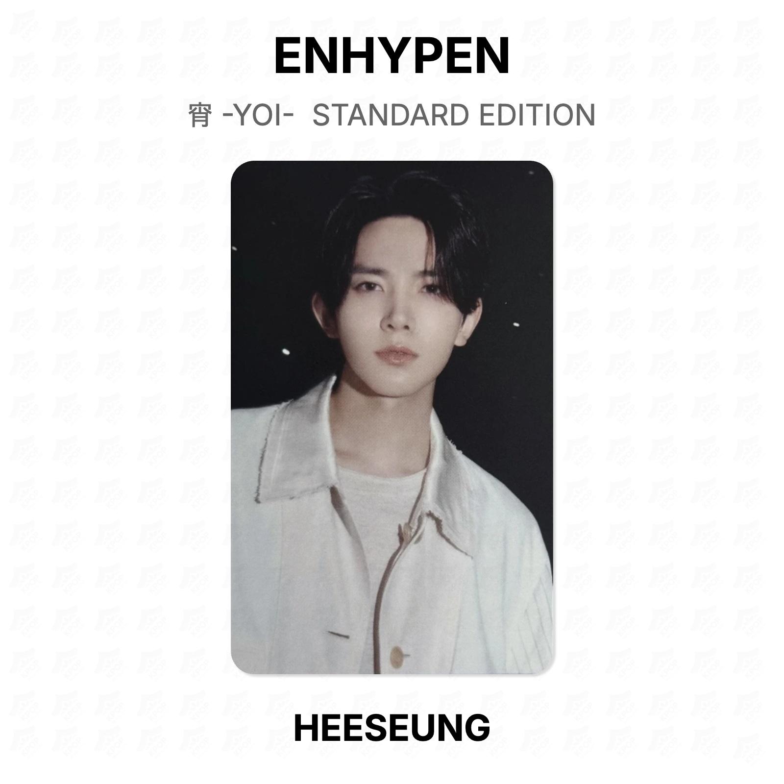 ENHYPEN -YOI- STANDARD EDITION Official Photocard HEESEUNG 02