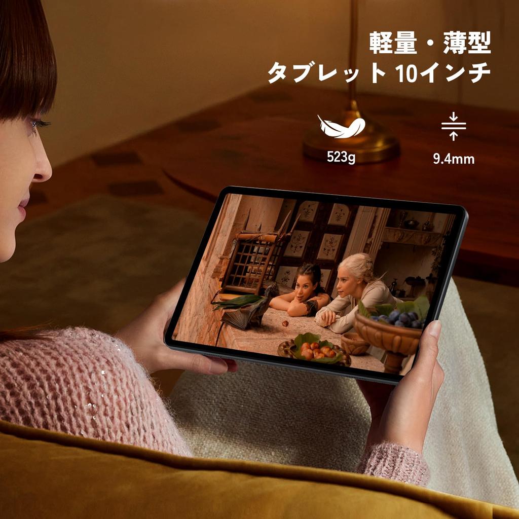 Tabwee Android 15 Tablet with 18GB 128GB 2TB 5G PSE Supports Online Wireless Split and A Great 10-inch 2-in-1 9-Piece Set + + Expansion, WiFi,