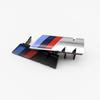 3D ABS M Logo Front Grille Badge Body Decorative Sticker Car Modification Accessories For BMW M Logo X1 X2 X3 X4 X5 X6 F48 G01 EU4