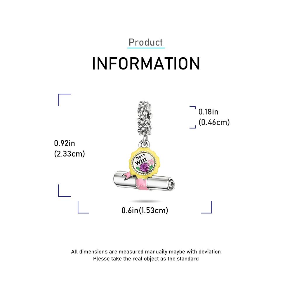 Copper Back To School Season Backpack Laptop Earbuds Pendant Fit Original Charms Bracelets Women Diy Jewelry Gift