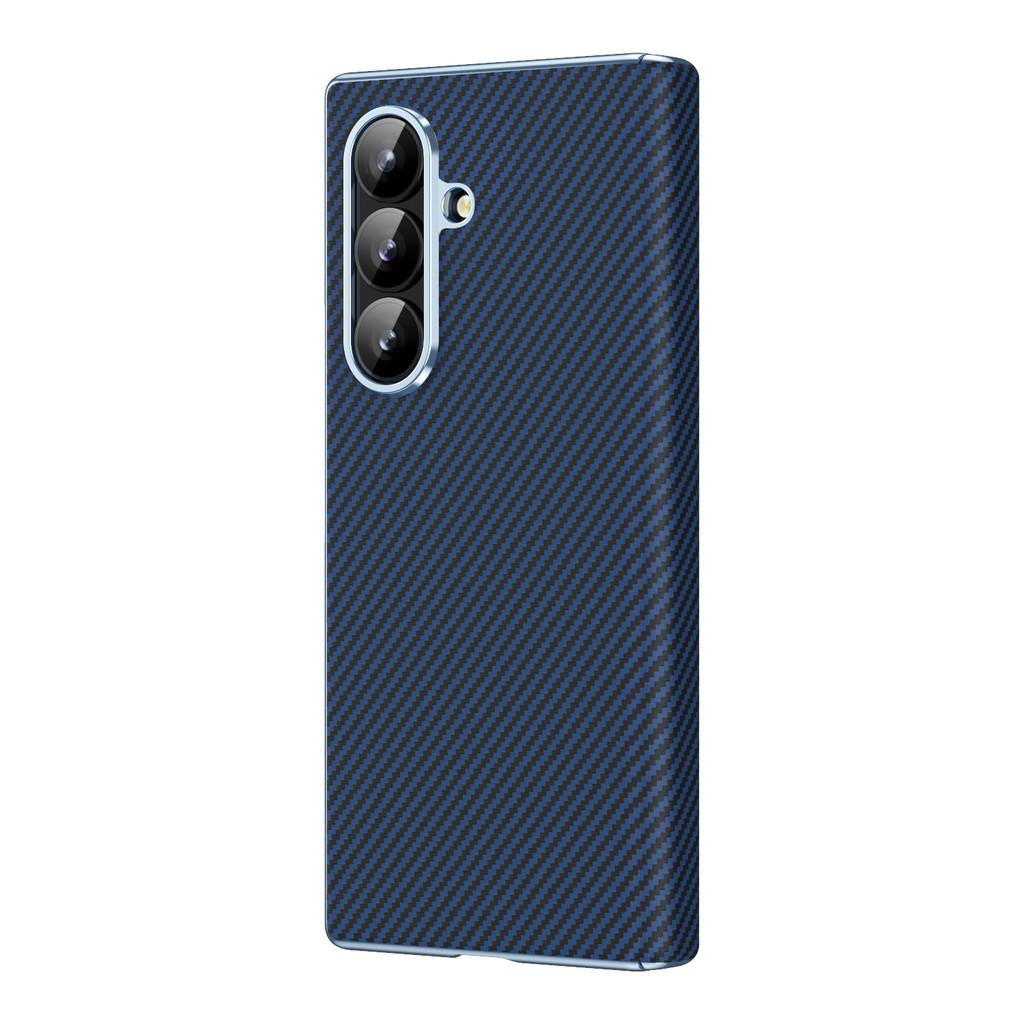 Carbon Fiber Electroplated Hinge Protection Phone