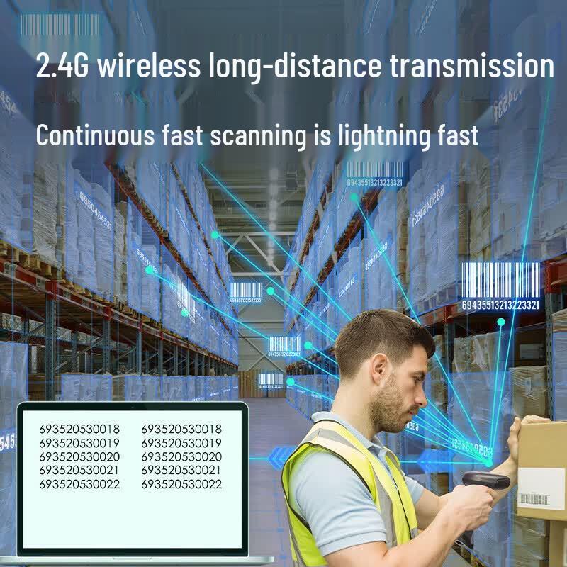 Deli 1D Barcode Scanner