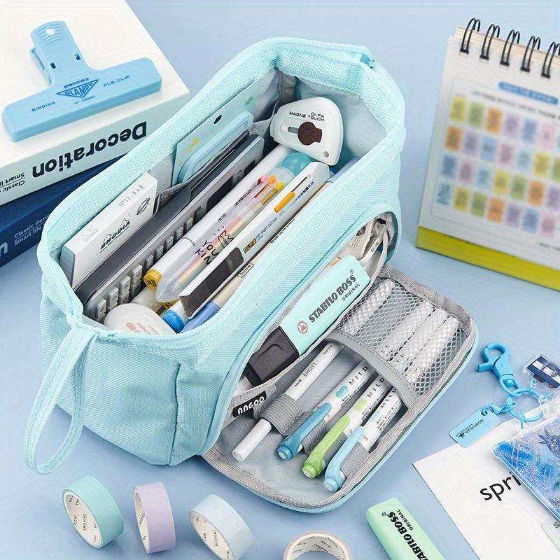 Large-capacity Pencil Case Cute Pencil Pouch For Girls Boys Student Aesthetic Pencil Case For Middle High School Office Supplies Eid Al-Adha Mubarak