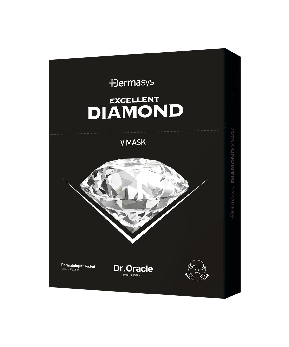 Dermasis Diamond V Mask (5 sheets/1 box)