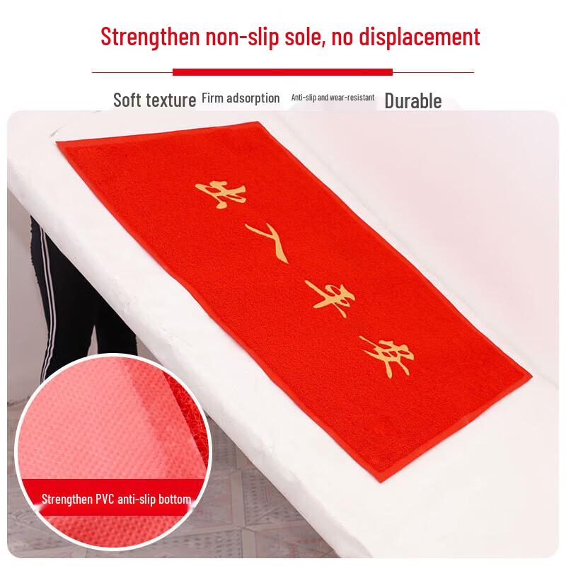 Bingyu Thickened Anti-Slip PVC Silk Loop Entrance Mat