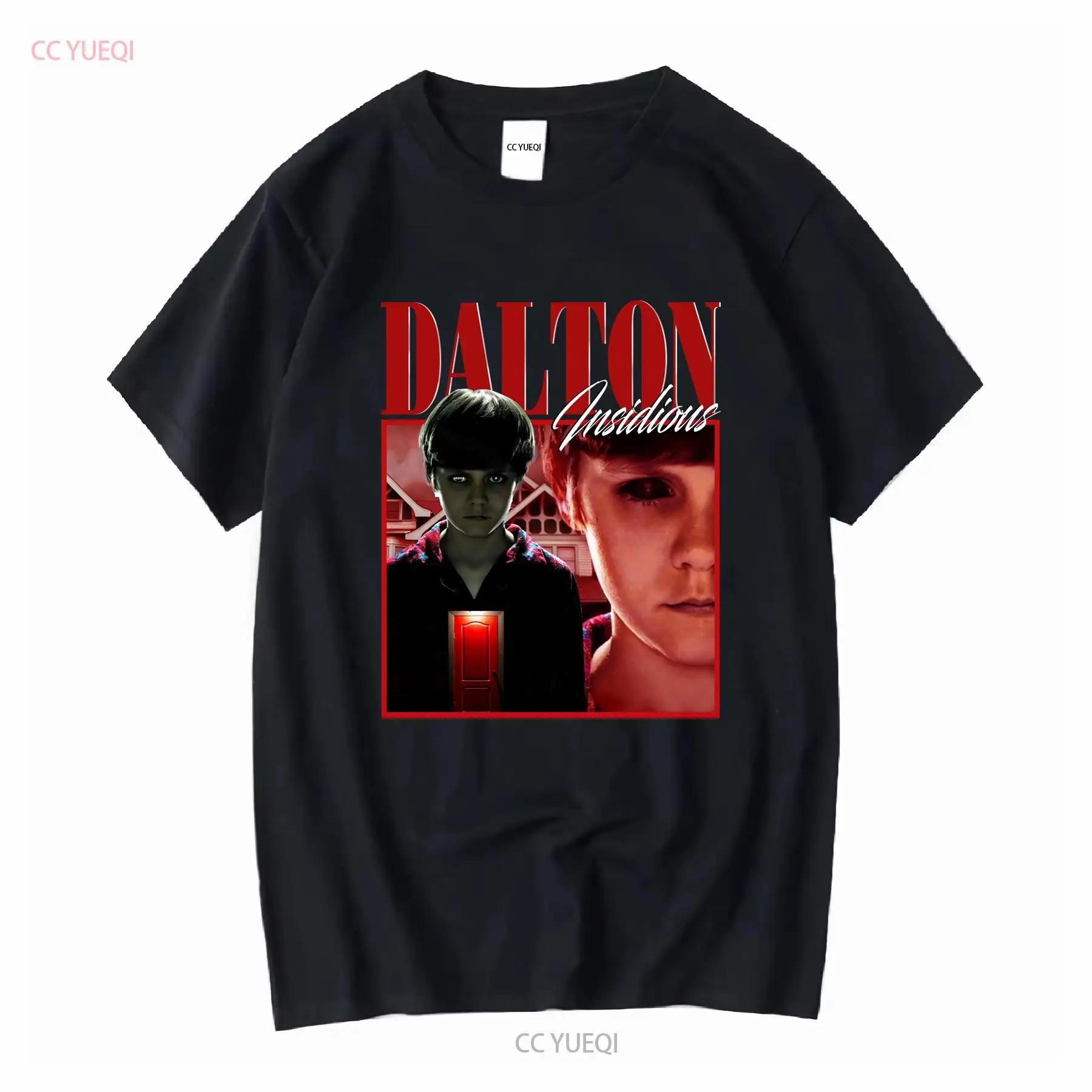 Dalton Insidious Retro T Shirt Horror Movie Halloween Vintage 90s SweaT Bootleg long or short sleeves vintage Washed Unisex S разноцветный