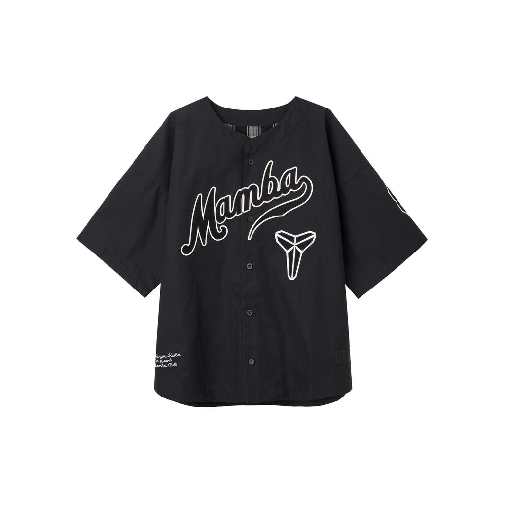 Nike Kobe Bryant Baseball Jersey (Asia Sizing) Black Men Streetwear IB0008-010