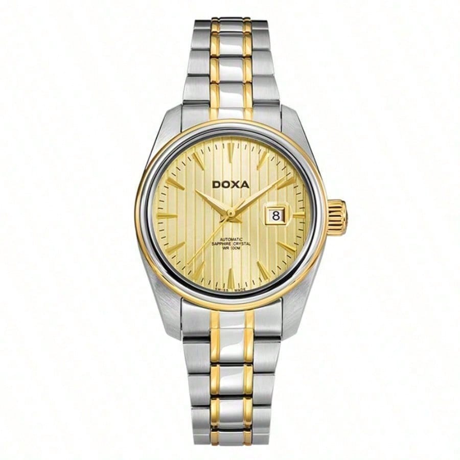 DOXA Sieviešu mehāniskās zelta pulkstenis D123TCM