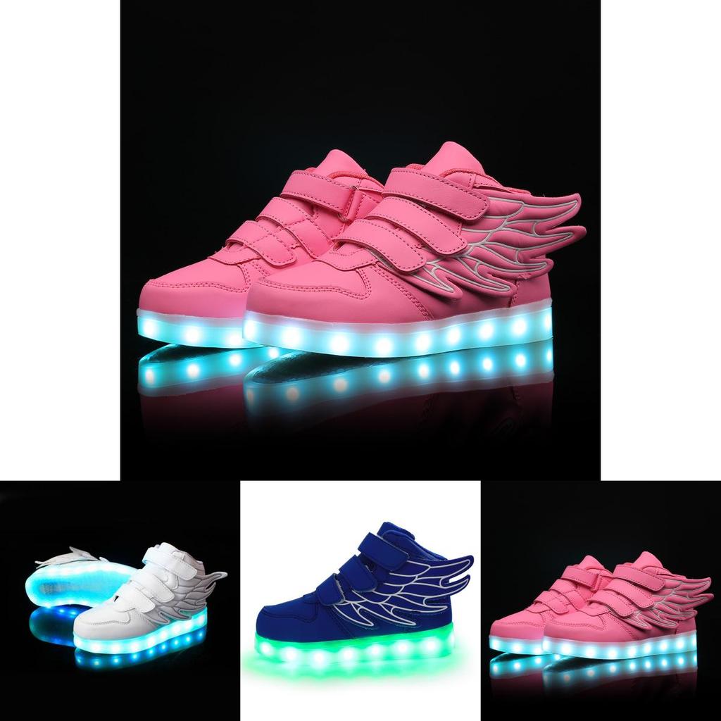 Zapatillas LED para Niños con Alas para Jugar y Bailar en Otoño