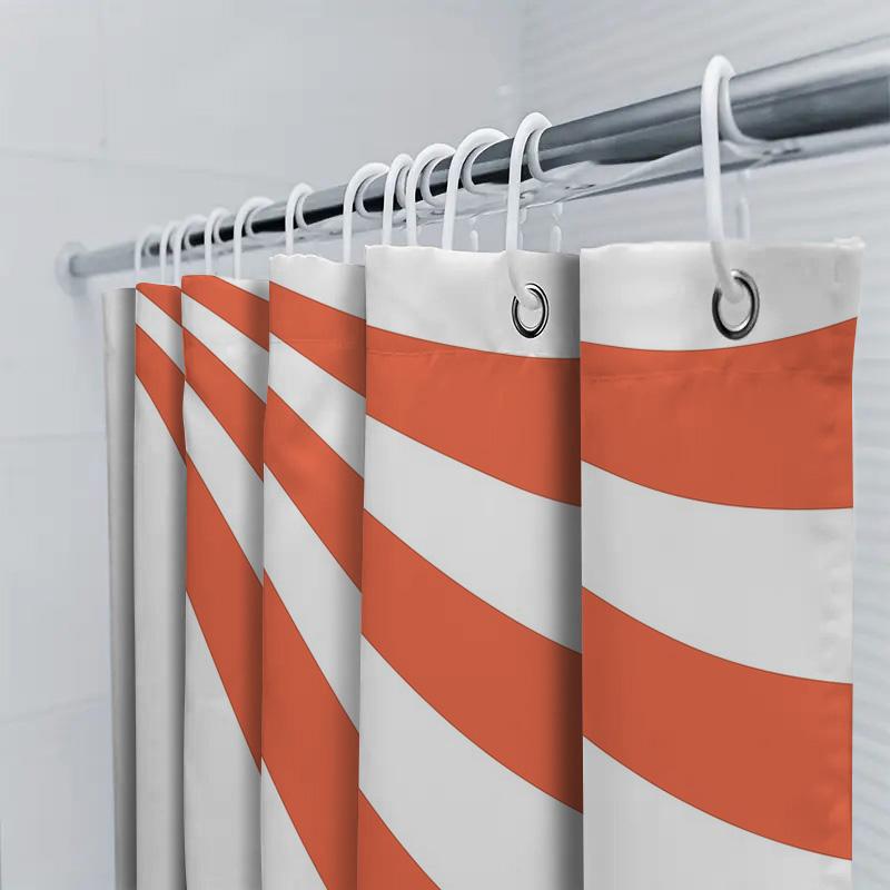 Modern Abstract Shower Curtain Waterproof Bathroom Decor Sets Liner Fabric Artistic Minimalist Contemporary Home Textile Premium