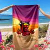 Among Us Print Beach Towel, Versatile Lightweight Absorbent Beach Towel for Pool Surf Yoga Bathroom, Perfect Birthday Holiday Gift