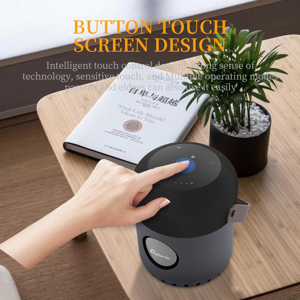 CYBORIS X9 100W Powerful Bass CSB Bluetooth-compatible Speaker Sound Subwoofer with Touch Panel