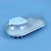 Shampoo Brush for Pet Pet Shampoo Bath Brush Soothing Massage Rubber Comb Dog Bath Brush for Cleaning Sensitive Skin On Short
