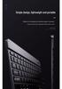 Ultra-thin Bluetooth Smart Keyboard for Apple, Huawei, Xiaomi Devices - Compatible with Mobile Phones and Tablets.