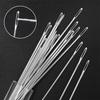 12 Pcs Steel Large Eye Sewing Needles for Household Hand Sewing Quilting Embroidery and Cross Stitch, Assorted Sizes