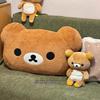 Rilakkuma Plush Headboard Pillow & Soothing Hug Cushion for Sofa or Dormitory
