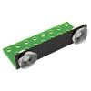 Coral Frag Rack Fluorescent Green 23 Plug Holes Suction Cup Fixing Acrylic Coral Holder for