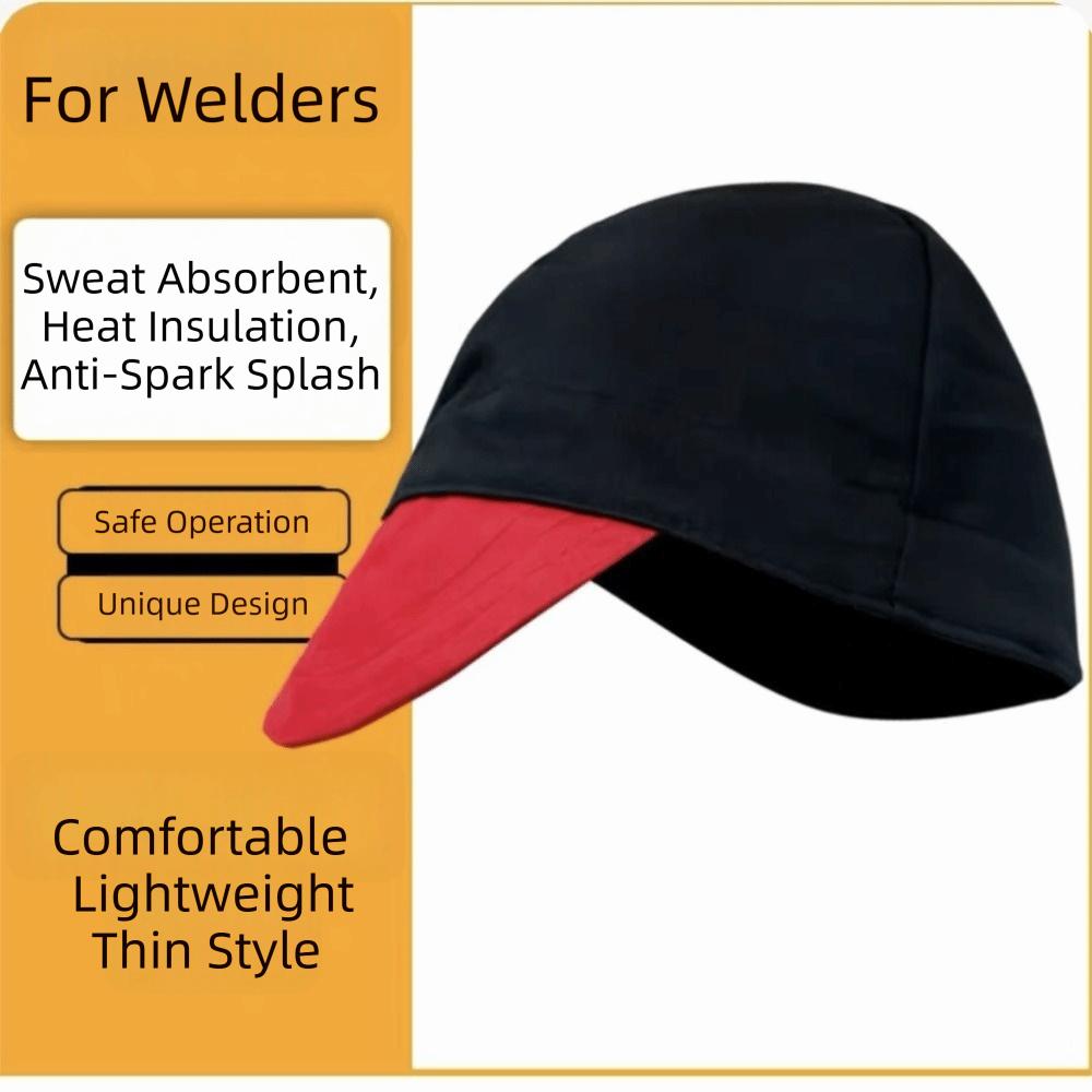Sweat Absorption Welding Hat Breathable Work Cap Protective Welding Cap Hat Labor InsurancItem