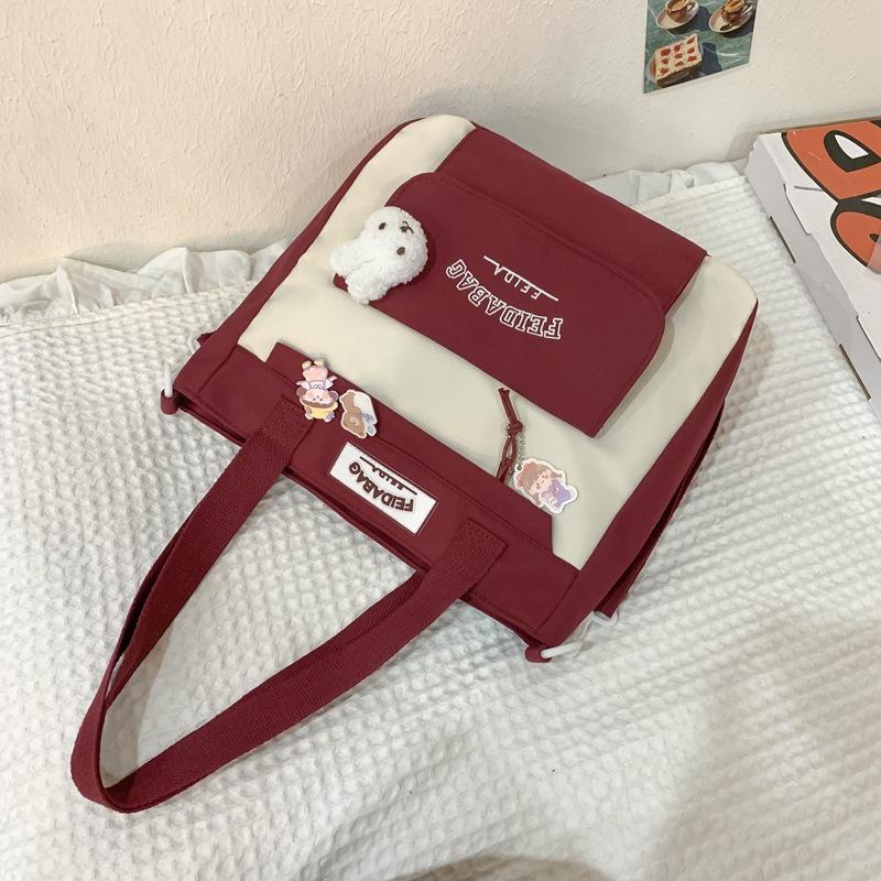 School bag female cute student to fifth and sixth grades backpack casual large-capacity make-up bag