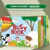 Magnetic Sticker Busy Book For Baby Enlightenment Book Montessori Toy Activity Books For Toddlers