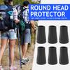 30/60Pcs Trekking Pole Rubber Tip Non-slip Trekking Sticks Protector Walking Stick Bottom Pads Cover for Outdoor Climbing Hiking