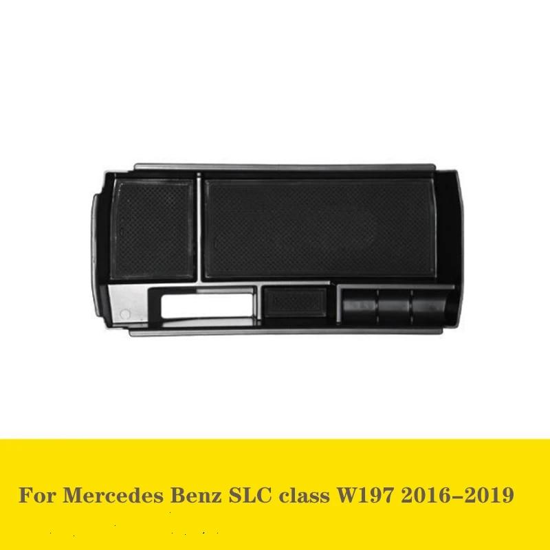 Mój dobry samochód akcesoria samochodowe rękawica środkowa schowek w podłokietniku rękawica dla Mercedes Benz SLC klasa W197 2016-