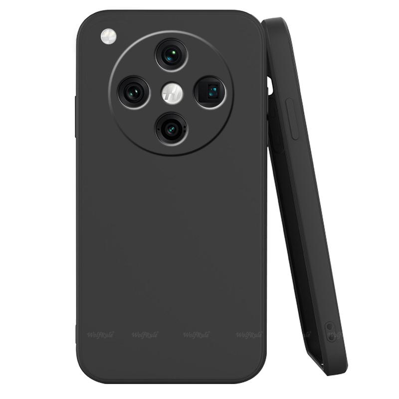 For OPPO Find X8 Case Cover OPPO Find X8 Capas Liquid Silicone Phone Bumper Shockproof Back TPU Soft Cover OPPO Find X8 Fundas