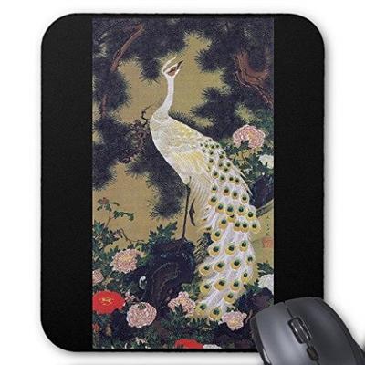 Mouse Pad for from Ito and Photopad Jakuchu “Oimatsu Peacock” Jakuchu’s “Animals Vegetables” (Ito Series)