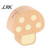 Wooden Card Holder Mushroom Place Holder, Mini Hedgehog Table Number Solid Wood Photo Clip Farmhouse Note Picture for Home Office