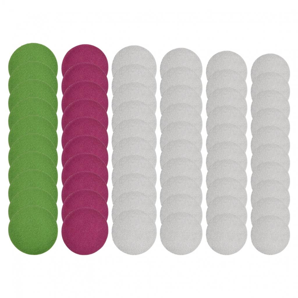 3in 75mm Sandpaper 60pcs/set 800-3000 Grit Hook&Loop