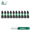 "Green Forest High-Impact Magnetic Cross Hand Drill Set with German-Imported Screwdriver Bits"