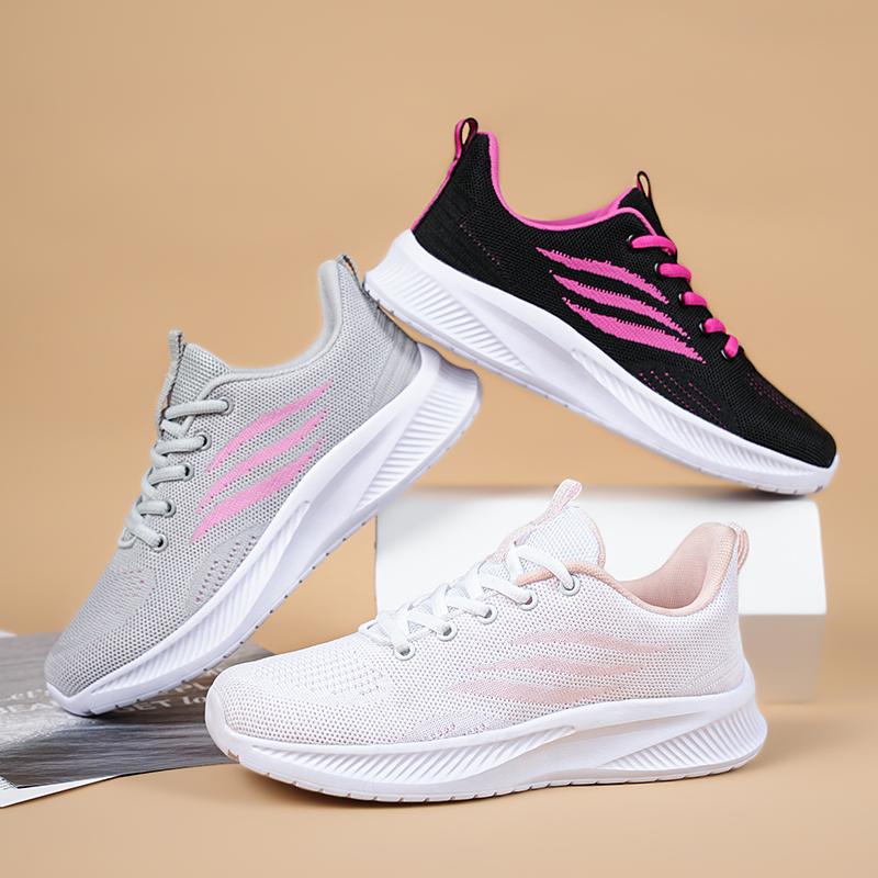 Women's Sports Shoes Casual Running Shoes Breathable Lightweight Mesh Casual Sneakers Comfortable Non-slip Women's Sports Shoes