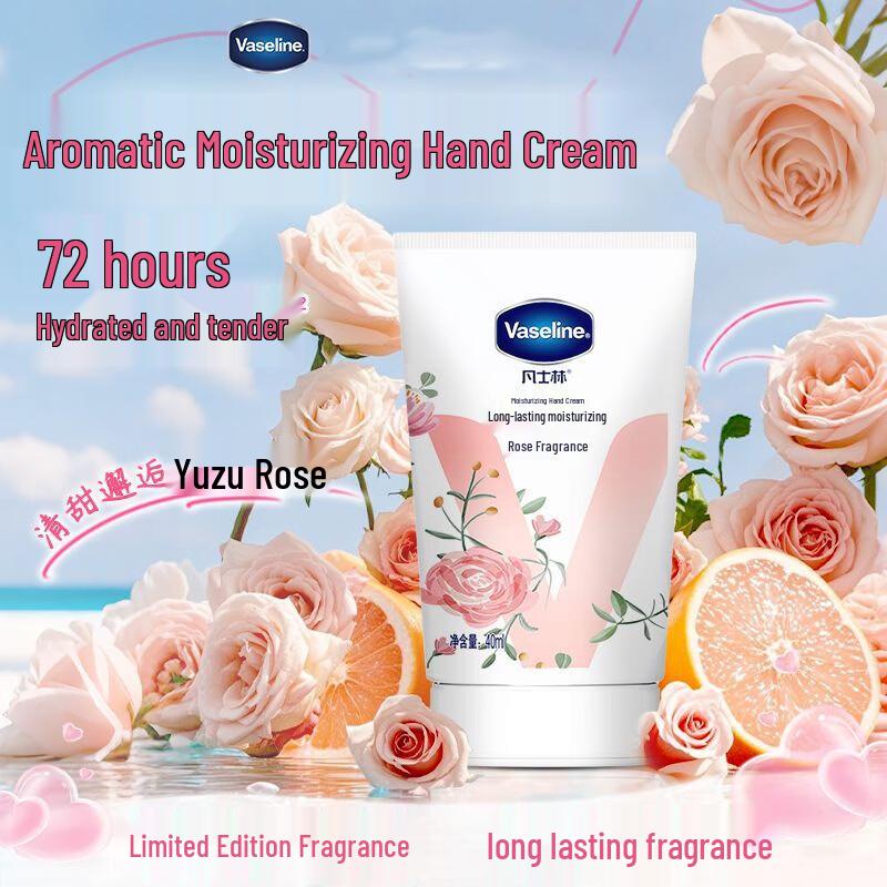 Vaseline Rose Scented Moisturizing Hand Cream