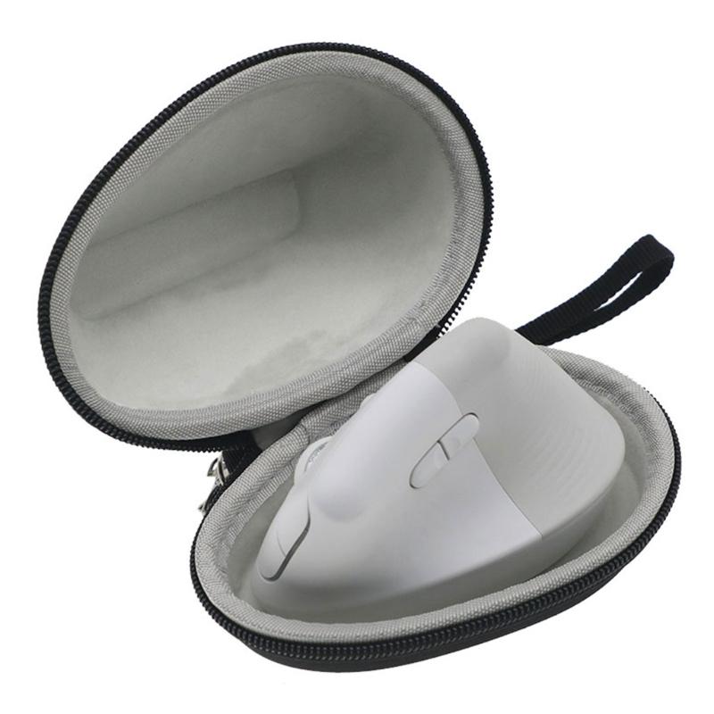 Portable Hard EVA Case Mouse Carrying Storage Bag for Lift Vertical Mouse for Travel Office Home, Case Only