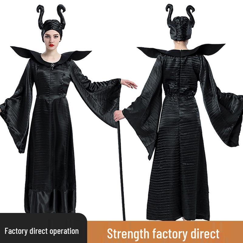 Dark Queen Witch Costume for Adults - Halloween Magic