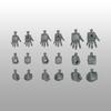 Bandai Gunpla 04 Option Parts Set: Build Hands Round
